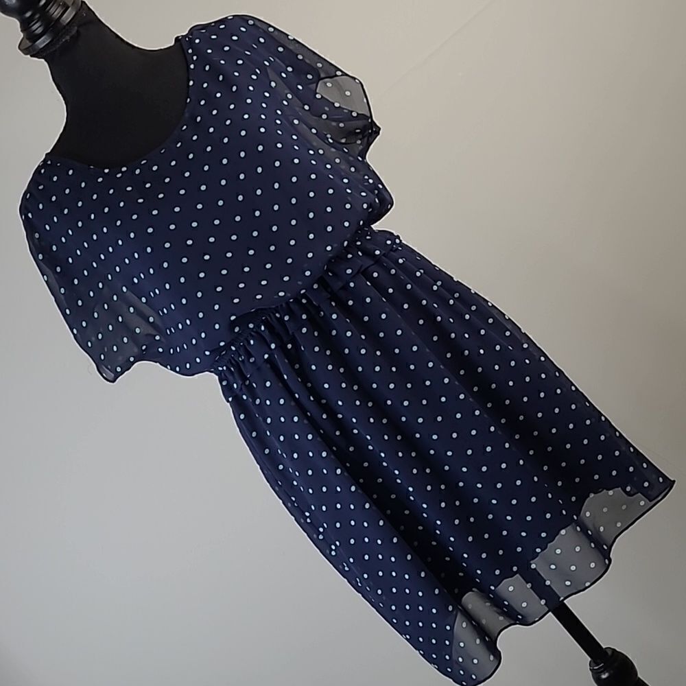 Sweet Storm girls sz L polyester dress